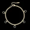 Goudkleurige armband met appels