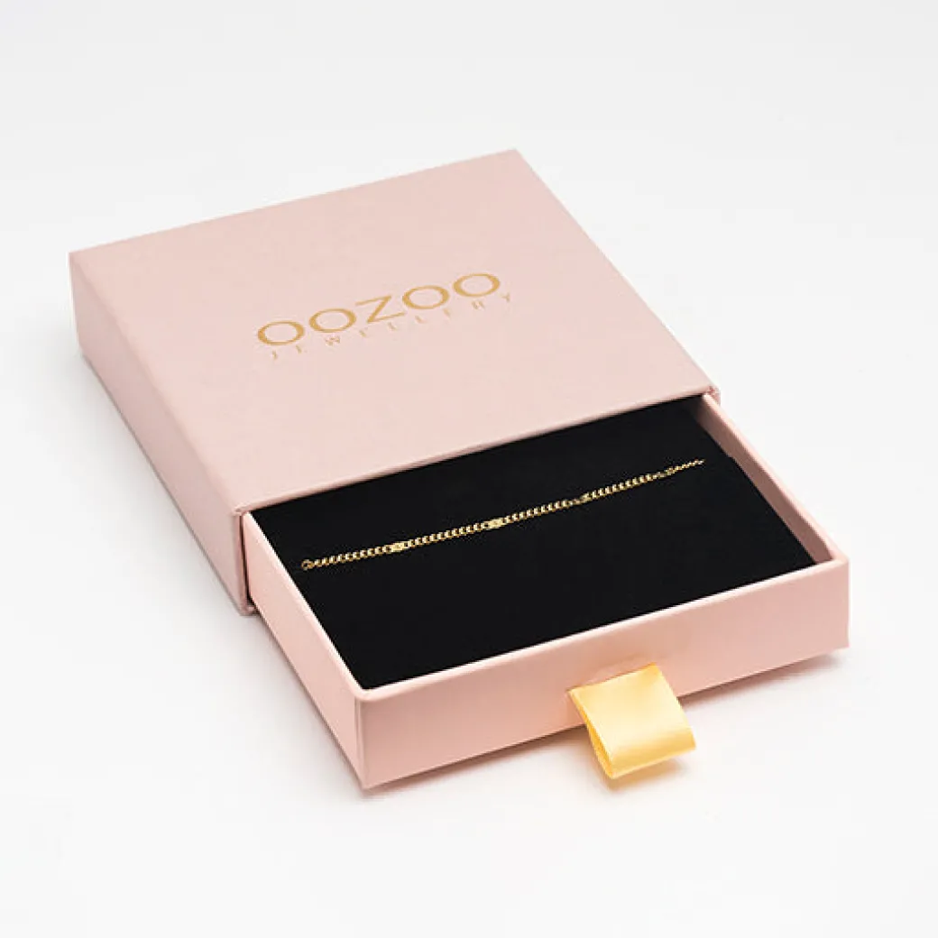 Goudkleurige armband met klassiek detail