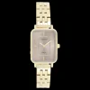 Goudkleurige OOZOO horloge met roestvrijstalen armband roestvrijstalen armband - C20419