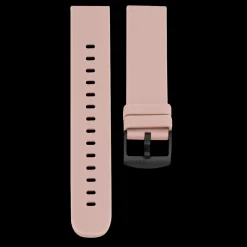 Pink Grey rubber strap