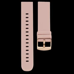Pink Grey rubber strap